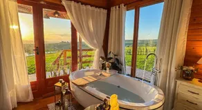 Chalé para casal com hidro e piscina quente Cabana Gaia - Image 3
