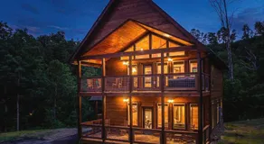 Smoky Ridge - Stunning Mountain Views, Hot Tub, Fire Pit, Gigabit Internet, Exceptional Cabin - Image 3