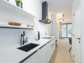 Newly built studio on 1st floor with terrace - Image 3