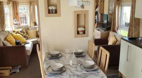 S265 3 bed caravan Golden Palm . Chapel St Leonards - Image 3