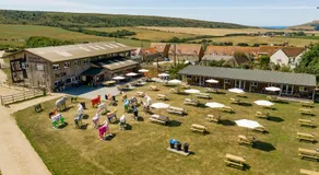 Dome Meadow 1 with Outdoor Tub At Tapnell Farm - Image 4