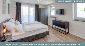 Iller Homes - 5 x Moderne Fewos je 1bis2 oder 1bis4 Pers mit Küche u Balkon - Parkplätze vorhanden - Image 2