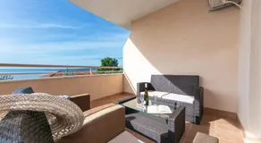 Appartement de deux chambres avec la terrasse et la vue sur le mer Brela, Makarska (A-20065-b) - Image 3