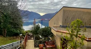 Villa Martino pool and lake view - Image 5