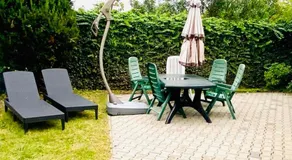 Kapitäns Hus 2 mit Infrarotsauna und großem Garten 700m zum Strand - Image 4