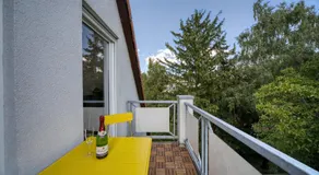 DresdenStay Gompitzer Strasse Balkon Kamin PS4 Parkplatz - Image 3