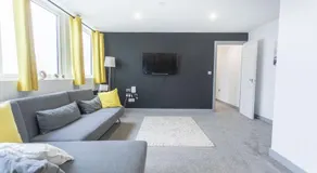 Two Bedroom Flat by Brookland Stays Serviced Accommodation Short Lets Leeds with Free WiFi - Image 2