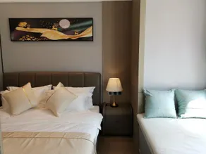 KK酒店公寓-轻奢商旅大套房(有阳台/步行5分钟到达展馆/办公会客/洗衣做饭皆宜） - Image 3