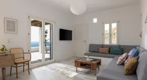 Villa AVRA, a serene Cycladic villa with private pool overlooking the Aegean Sea - Image 2