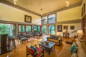 SaffronStays Laguna - 4BR vintage-chic villa with unique pool, gazebo & terrace sit-outs near Mandwa Jetty, Alibaug - Image 4