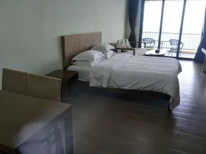 A:270度全海景大阳台，清新地中海风格，情侣大床房 - Image 4