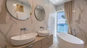 Beachfront Villa with Heated Infinity Pool and Direct Sea Access Kastela near Split - Image 2