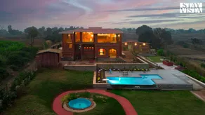 StayVista at Bahava with Pool, Lawn, Balcony - Image 4