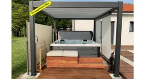 Chalet tout équipé, terrasse - Image 4