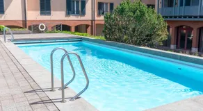 Surfers Deck near Interlaken, at lake with pool - Image 2