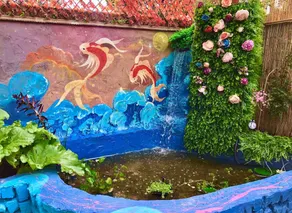 Oriental Garden-Log Cabin with Jacuzzi swim pool - Image 5