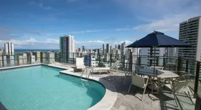 Flat Quarto e Sala, 400 metros da Praia de Boa Viagem, com Piscina, Wi-Fi 220Mbps - Image 2