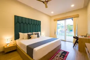 Alaya Stays 5 BHK Roohmon's Farm with Private Pool, Garden & Bar - Image 2