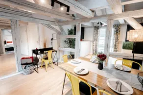 COZY SCHWABACH # frisch renoviertes Fachwerk # 100qm # Modern # Balkon # Netflix - Image 3