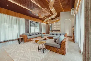 ELIVAAS privé Ananta Bliss Talam Pet-friendly Retreat On 1-Acre of Land With 2-BHK Villa & a Tent, Pool, Gazebo, Garden & a Firepit - Image 3