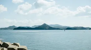 Amakusa Retreat House,天草リトリートハウス大きな窓から海を一望,静かな港の前に建つ自然素材の貸別荘 - Image 5