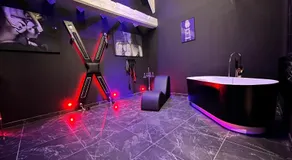 Loveroom de luxe - Thème 50 nuances de grey maison privative spa insolite - Image 4
