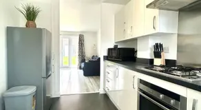 CHARMING VILLAGE HOME, stylish interior, FREE PARKING for 2 cars, private rear garden, 2 DOUBLE BEDROOMS and easy access to M1 - Image 3