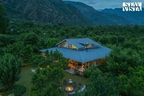 StayVista at Mayflower Aramgarh in middle of Orchards with Lawn, Bonfire, BBQ - Image 5