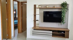 Jardim das Palmeiras II Home Resort JP2 Ubatuba - Apartamento com 2 Dorms, 1 Suíte, Condomínio com Piscina Adulto e Infantil, Jacuzzi Aquecida,Sauna, Churrasqueira, Academia, Salão de Jogos e Playground - Image 2