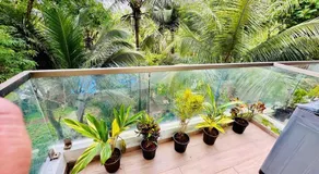 Palm View 1BHK with Pool & Café - Sazo Stays - Image 4