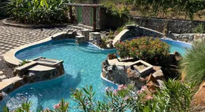 SaffronStays Lake House Bouganvillea, Nashik - rustic pool villa with great lake views and patio dining - Image 2