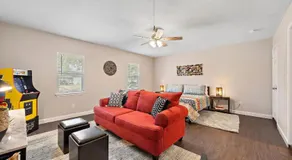 with Arcade and Covered Patio Sleep 9 in this 4 Bedroom 2 Bath Home 5 star host Deer Park TX - Image 2