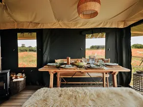Safari Tent in Stiffkey Valley with Fire Pit - Image 3