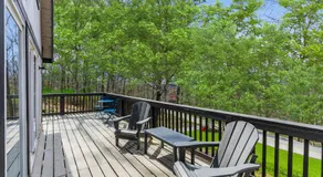 Hot Tub, Wraparound Deck, & WiFi at Chalet Cabin - Image 4