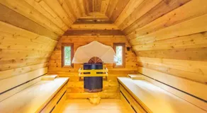 Bed and Breakfast De Haen - Privé-appartementen van 43 of 60 m2 met tweepersoons bubbelbad - Finse sauna - in westvleugel van luxe villa - Image 5