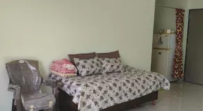 1 big furnished studio apartment with a pantry including fridge, utensils, gas stove and a washing machine with attached bathroom that can accommodate minimum 4 people - Image 4