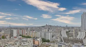 1BR Flat view on Eiffel Tower and Sacré-Coeur - Image 5