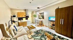 Studio with Balcony at Gramercy with Pool Gym Sauna - Image 2