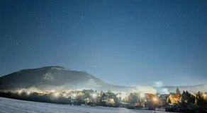 nyári hűvös télen hófödte hegyi panorámás Csillagos ház - Image 3
