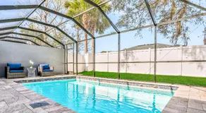 Brand-new duplex with screened pool, furnished lanai, AC, & washer/dryer - Image 5