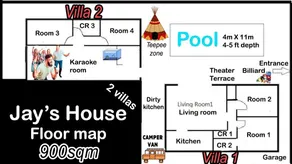 Take 2 Private Villas with pool -Jay's house - Image 2