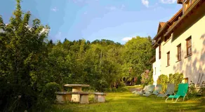 Appartamento con giardino, sauna e griglia | Vista sul giardino - Image 5