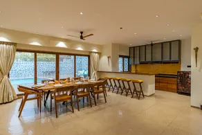 StayVista's Amorist Villa - Amidst Greenery with Terrace, Kids Zone, Snooker Table, Turf - Image 5