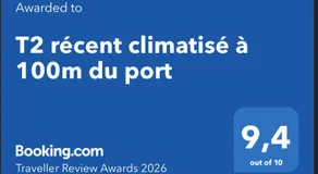 T2 récent climatisé à 100m du port - Image 5