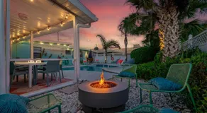 Walk to Beach, Heated Pool, Dog-Friendly, Firepit - Image 2