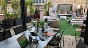 BEAUTIFUL PLACE WITH BREATHTAKING PRIVATE ROOFTOP TERRACE 210m2 IN CITY OF LOVE PARIS - Image 3