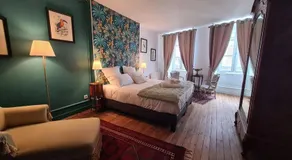 Chambre spacieuse avec grand lit et salle d'eau privée, petit-déjeuner inclus - Châteauroux - FR-1-591-601 - Image 2