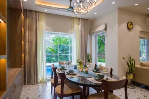 Varsha Greens 4-BHK Retreat with Pvt Pool, Lush Garden & Outdoor Patios - Image 4