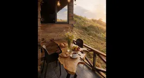 Thỏ Non Garden Sunrise View - Image 5