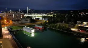 Wohnen am Fluss im City Apartment Linz Donaublick - Garten, Cafe & WLAN, Self-checkin, Parkplatz, für 4 Gäste - Image 4